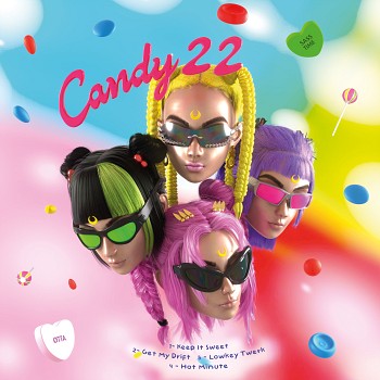 Cover de l'EP CANDY 22 de l'artiste Øtta