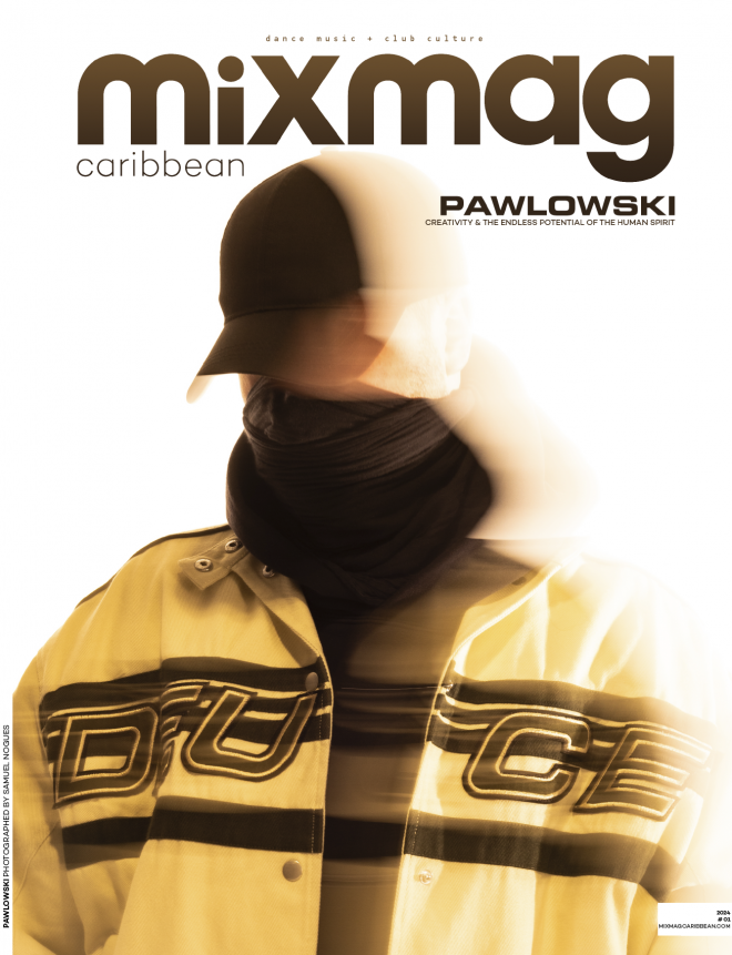 couverture d'article, sur l'artiste Pawlowski, du Mixmag magazine